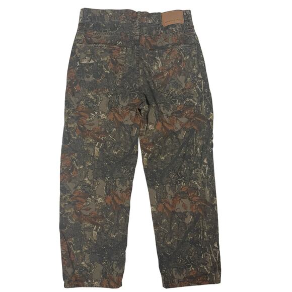 AE EasyFlex Loose Jean Camo Pants Men’s 28x28 Green Brown Hunting Outdoor - Picture 4 of 8